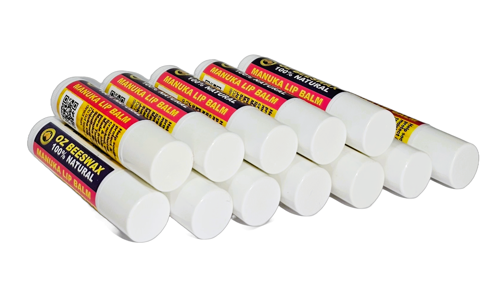 12 x Body Balm Tubes Sticks w/ Beeswax | 2.0 oz (57 g) | outlets Choice Of Scents | Wholesale Bulk Pricing